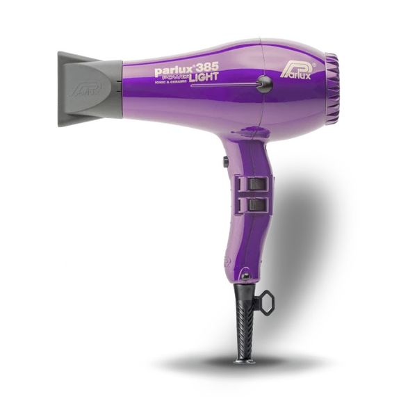 Parlux 385 PowerLight Ionic and Ceramic Professional Hair Dryer | Violet