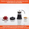 IMUSA Black Electric Espresso Maker 6 Cup Versatile Coffee Brewer