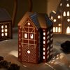 Kahler Gingerbread Large Lighthouse, Brown, 6.7" H
