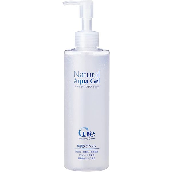 Cure Natural Aqua Gel, Peeling Gel, Exfoliating, Care, Removal, Face, Whole Body, 8.8 oz (250 g), 1 Bottle, Smooth, Moist & Transparent Skin
