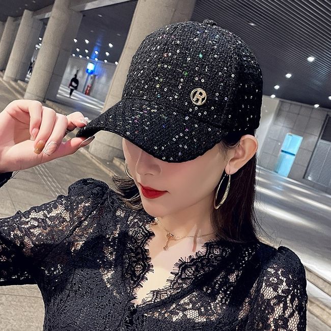 Hat Male Tide Black Cap Korean Version Fashion Male Summer