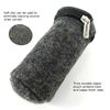 Top Chi Black Obsidian Baoding Balls with Carry Pouch for Hand Therapy, Exercise, and Stress Relief (Large 1.9 Inch)