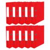 Red A4 Lever Arch File Pack of 10 Paperwork Document Organisation