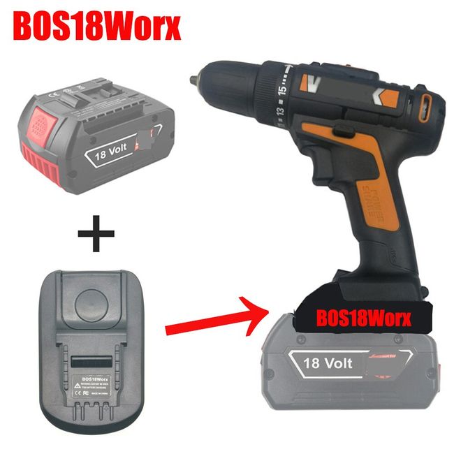 Use dewalt discount battery on worx