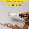 Drado Scraper Tool 13-in-1, Straight Scraper, Multi-Function Chisel Scraper, Stainless Steel Painters Tool, Includes Paint Roller, Straight Scraper, Curved Scraper and More
