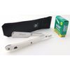 Men Shaving Straight Barber Razors Set & 100 Single Edge Blades Pack