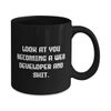 Look at You Becoming a Web Developer and Shit. 11oz 15oz Mug, Web developer Present From Friends, Inspire Cup For Colleagues, Web developer cup, Coffee mug, Web designer mug, Gift for web developer,