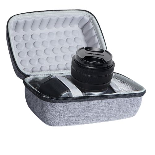 uconsmimo Hard EVA Travel Case for Fujifilm X-T50,X-T30, X-T30 II,X-T20,X-T10, X-T5 DSLR Camera Storage Box(Gray)