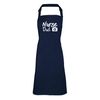 Shopagift Nurse Dad Apron - Navy