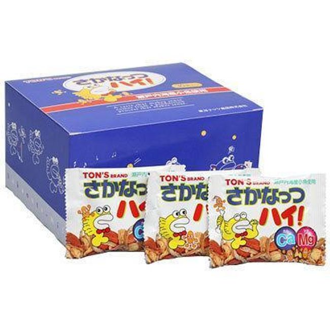 Ton's Brand Sakanuts Hi! Mixed Nuts with Dried Sardines 10g x 30 Bags