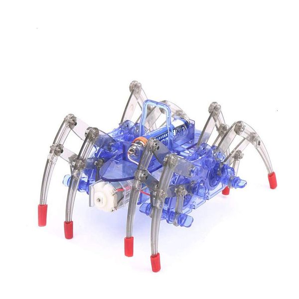 AIXICWXI DIY Spider Robot Building Kits Assemble Scientific Robot Toy Science Explorer Toys Gift for Kids