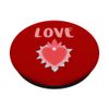 Heart Pop Socket Valentine Cute Valentine Pop Sockets Red PopSockets Swappable PopGrip