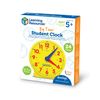 Learning Resources Big Time 24-Hour Student Clock - Kids Learning To Tell Time, Analogue Clock