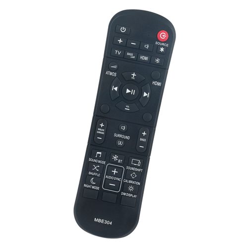 Allimity Replaced Remote Control Compatible with JBL 9.1 Soundbar 5.1 Soundbar 3.1 Soundbar 2.1 Soundbar 2.0 Soundbar JBL2GBAR51IMBLKAM Bar 5.1 Surround Sound Bar System