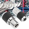 Tap Socket Adapter Set 2Pcs 3/8 Drive Adjustable Socket Kit with Reamers Screw Extractors for Tapping & Threading, Use with Square Wrench or Power Tool