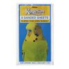 Kagesan Bulk Sanded Sheets White 22 X 12 (55 X 30cm), clear
