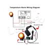 Digital LED Microcomputer Thermostat Controller Switch Temperature Sensor DC 24V