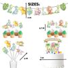 Dino Baby Shower Party Decorations Set! Great Bundle for Dinosaur Theme Shower.