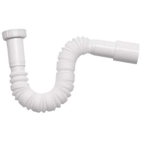 EXTENDABLE Syphon with Plastic NUT for Bathroom (Pack 2 Units) (1" 1/4 x 32 mm)