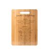 10pc Thick 15x11" Bulk Bamboo Serving Tray Charcuterie Platter Cutting Board Set