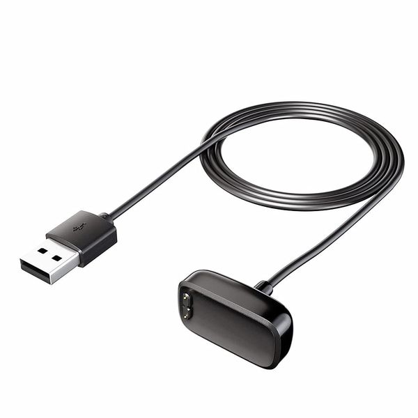 AWINNER Compatible Fitbit Charge 6/Charge 5/Luxe Charger Cable, USB Replacement Dock Stand for Fitbit Luxe Smart Watch