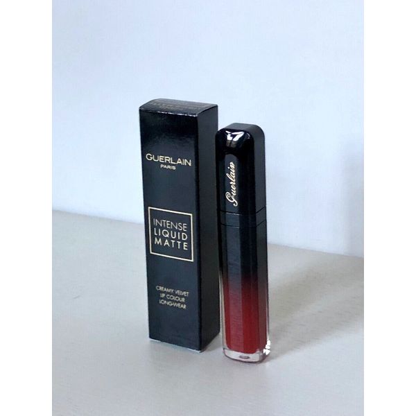 Guerlain Intense Liquid Matte Lip Colour M27 Addictive Burgundy BRAND NEW IN BOX