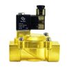 3/4" Inch Brass Low Power Consumption Electric Solenoid Process Valve 24V AC