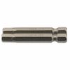 Draper 64259 6mm 1/4" Hex Hexagonal Insert Bit 50mm Long (2 Piece)