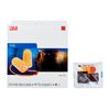 3M 1110 Disposable Earplugs, 37 dB, Corded (100 Pairs / Pack)