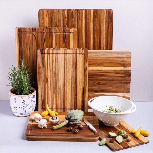 Teakhaus 107 Teak Cutting Board 24 x 18 x 1.5