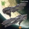 Dropfleet Commander TTCombat UCM Battleship TTDFX-UCM-023