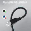 Aprelco 3.3ft USB Cable Cord Compatible with Behringer Firepower FCA610 FCA1616 Audio MIDI Interface