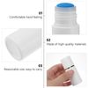 SHERCHPRY 6Pcs Sponge Head Bottle Sponge Applicator Refillable Sponge Bottle Liniment Bottle Cosmetic Containers