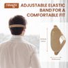 NEWGO Microwave Heating Pad for Puffy Eyes-Khaki