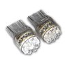 TuningPros LEDBL-T20-W15 Backup Reverse LED Light Bulbs T20 Wedge, 15 LED White 2-pc Set