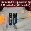 Halloween Decorations - Floating LED Candles with Remote Control -12Pcs Magic...