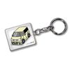 mkjp Custom Keychain derika D5 cv5 W Base White -