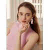 LILIE&WHITE Earrings for Women - Coloured Art Design Drop Earrings - Lightweight and Skin Friendly - Elegant Jewellery for Everyday and Special Occasions, Acrylic, No Gemstone