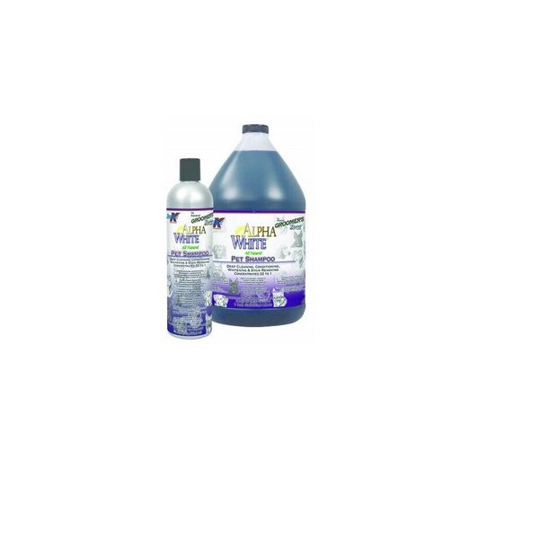 Alpha White Shampoo for Dogs 32:1 Gallon