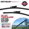 For Ford Explorer 2011-2019 OEM Replacement Windshield Wiper Blades 26''/22''