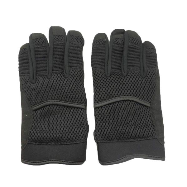 Shaf Biker Motorcycle Black Mesh Mechanics Glove XL