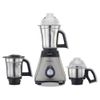 Preethi Steele 3-Jar Mixer Grinder, 550-Watt, Silver