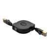 32AWG Oxygen Free Copper Core Ethernet Cable Portable Retractable Ethernet LAN Internet Network Cable