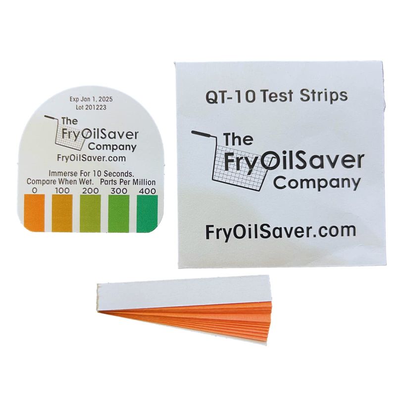 Steramine Quat Test Strips for Food Service by FryOilSaver Co., 32x ...
