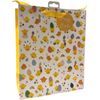 Pack Of 3 Chicks Bunnies Gift Bag Easter Medium/Large - Wrapping Ribbon Gift Tag Present Eggs (Chicks, Medium)
