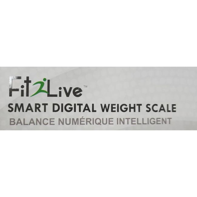 Fit2live Smart Digital Weight Scale Bluetooth Google Play Apple Phone App for  sale online