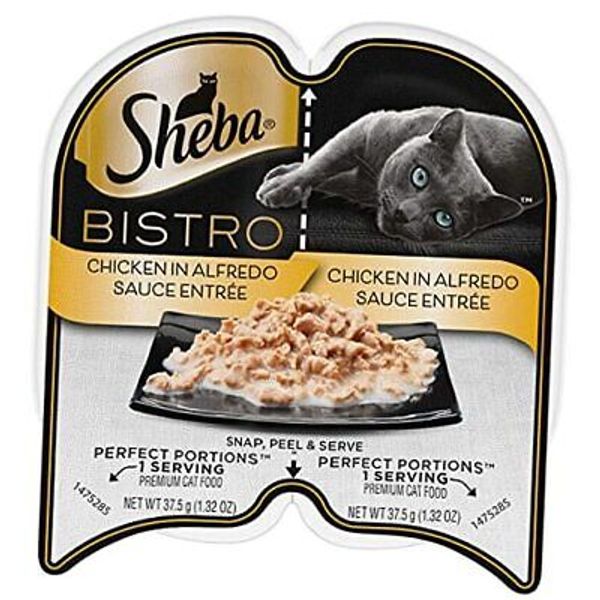 Perfect Portions Bistro Wet 2.64 Ounce (Pack of 24) Chicken in Alfredo Sauce