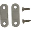 W4 Awning Pole Brackets - White, 2 Pack