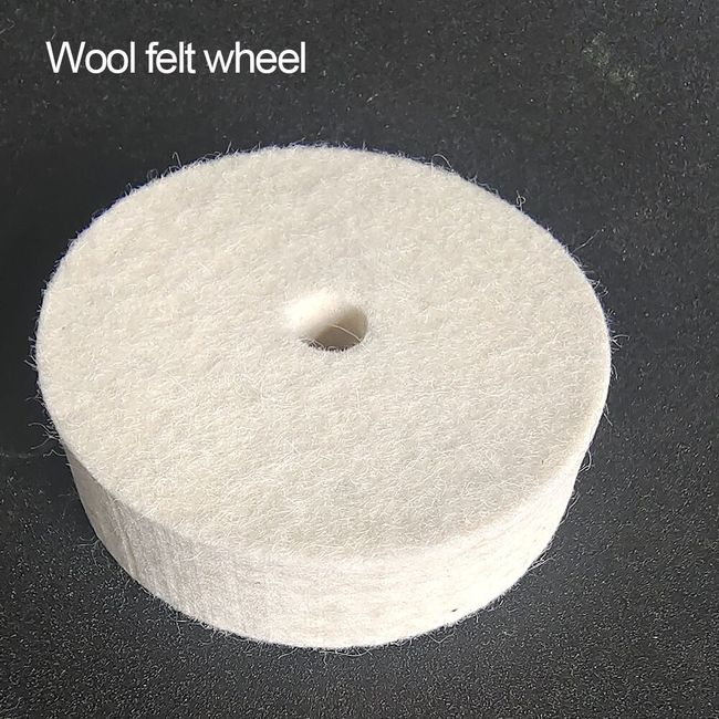 3 Inch 1pc Nylon Fiber Polishing Wheel Wool Felt Cotton Cloth Buffing  Wheel Non Woven Ceramic Grinding Wheel For Metal 75*10mm