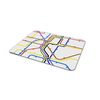 Destination Vinyl Ltd Underground Network Mouse Mat Pad Train Travel System Computer #8183